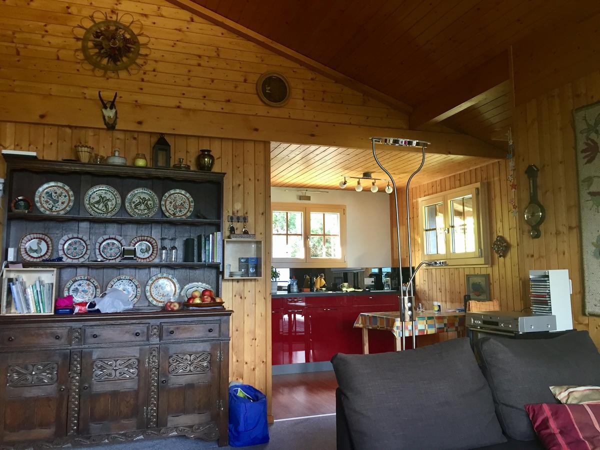 Ferienwohnung Im Chalet Firn - Og Burchen Luaran gambar