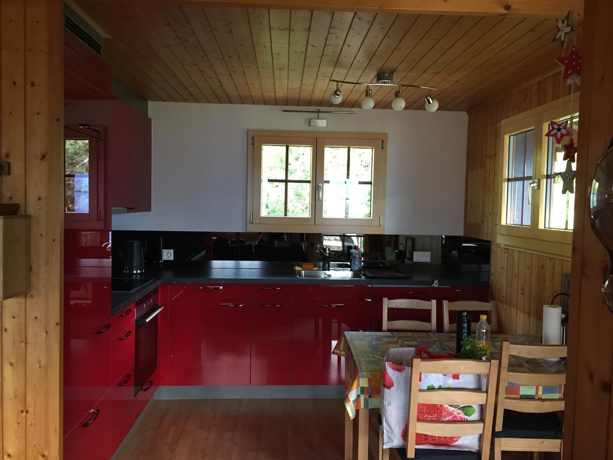 Ferienwohnung Im Chalet Firn - Og Burchen Luaran gambar