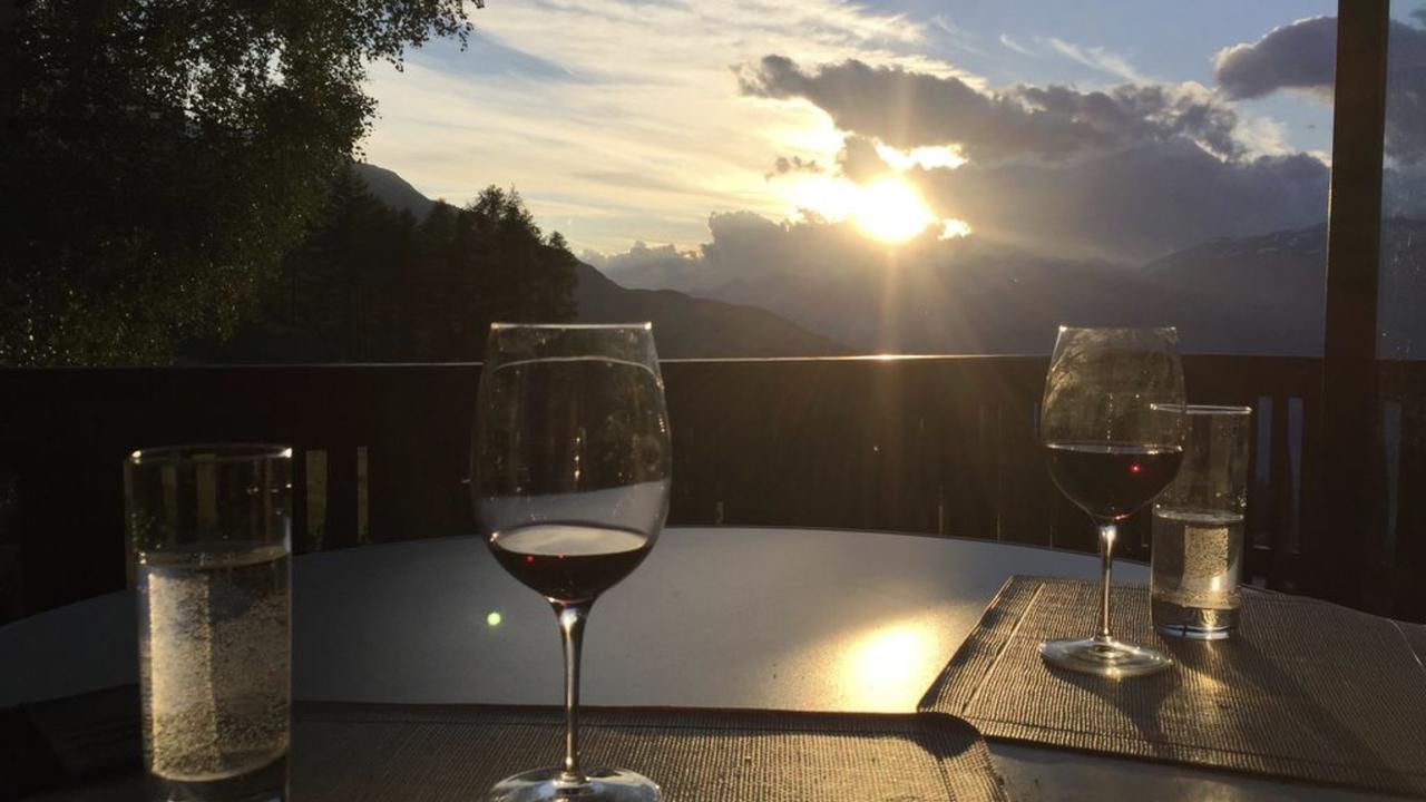 Ferienwohnung Im Chalet Firn - Og Burchen Luaran gambar