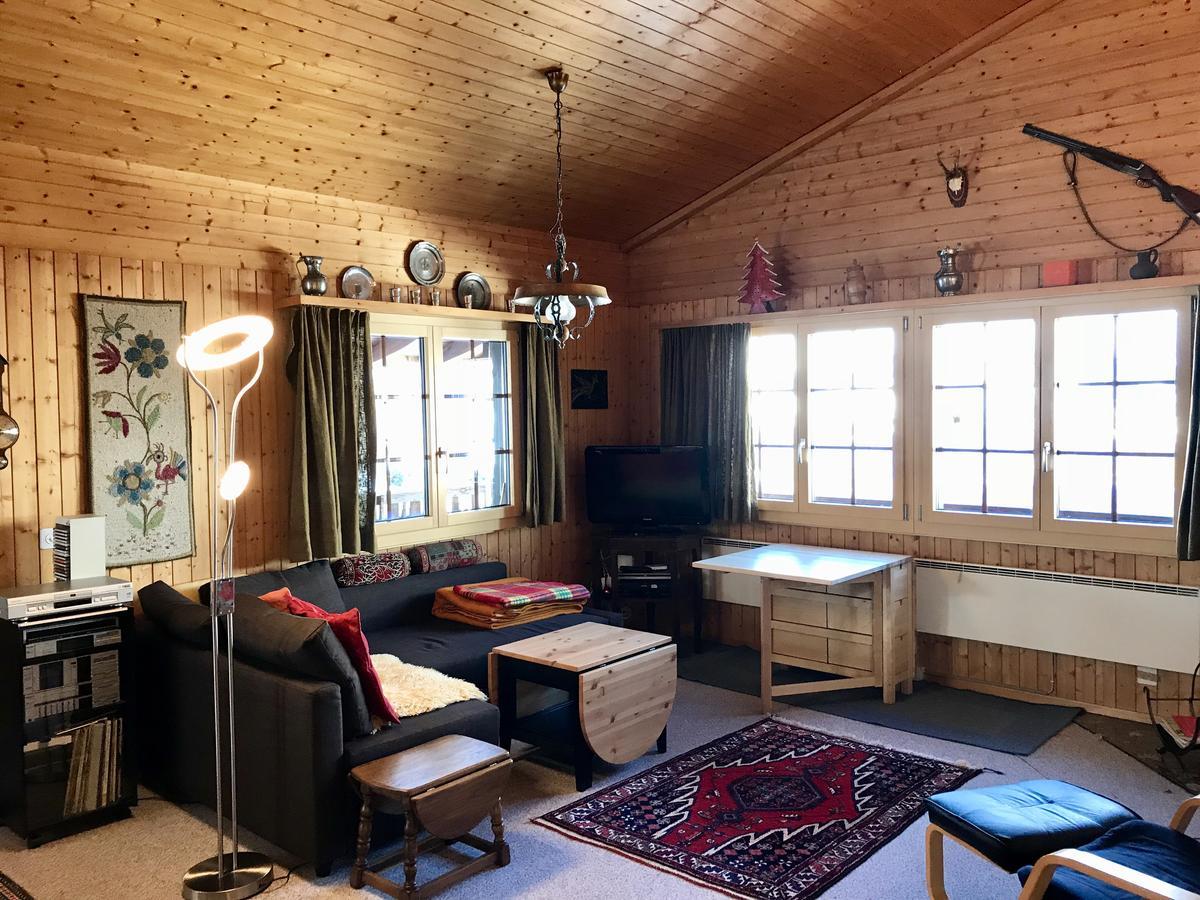 Ferienwohnung Im Chalet Firn - Og Burchen Luaran gambar