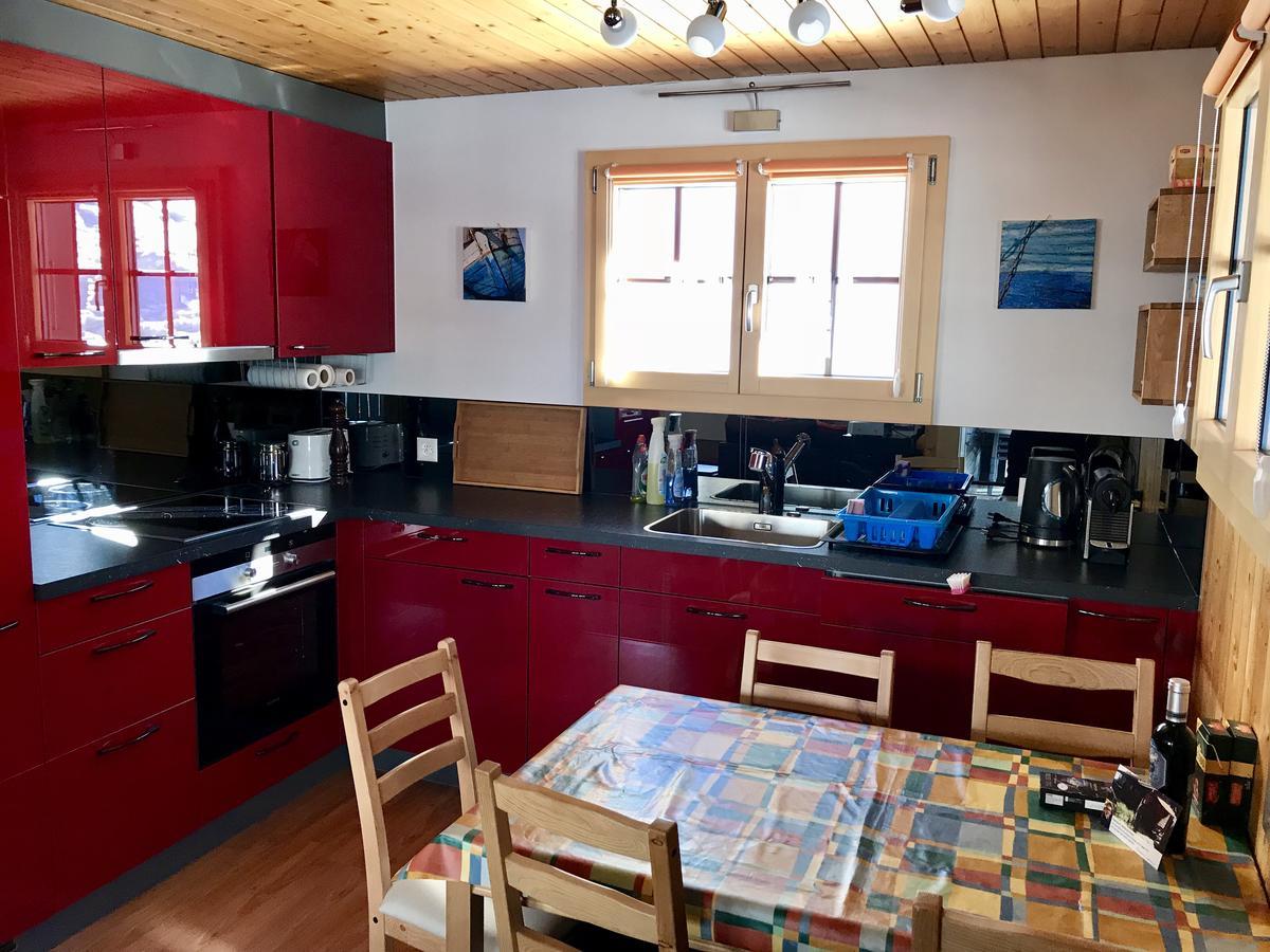 Ferienwohnung Im Chalet Firn - Og Burchen Luaran gambar