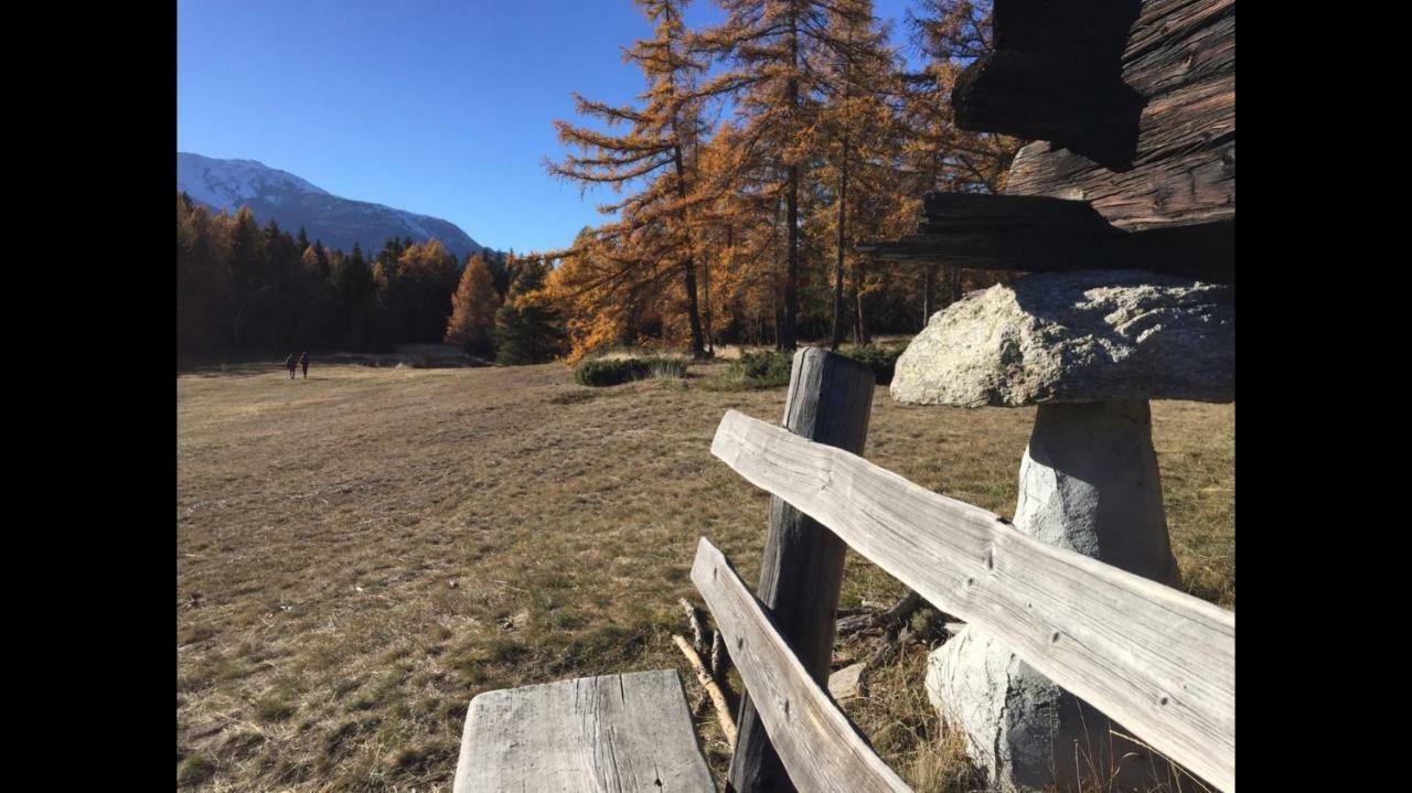 Ferienwohnung Im Chalet Firn - Og Burchen Luaran gambar